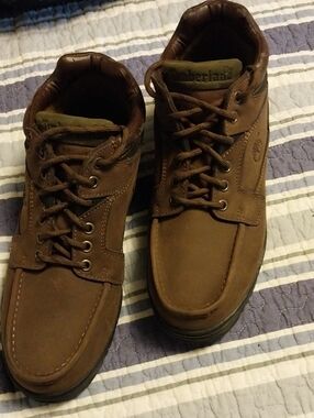 Timberland Men's Brown Leather Chukka Lace-Up Boots